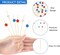 100Pcs 4th of July Patriotic Cake & Cupcake Toppers, Red White Blue Star Bamboo Toothpicks Cocktail Sticks for Appetizers Fruit Food Drink Cake Independence Day Birthday Party Decoration, 4.7Inch